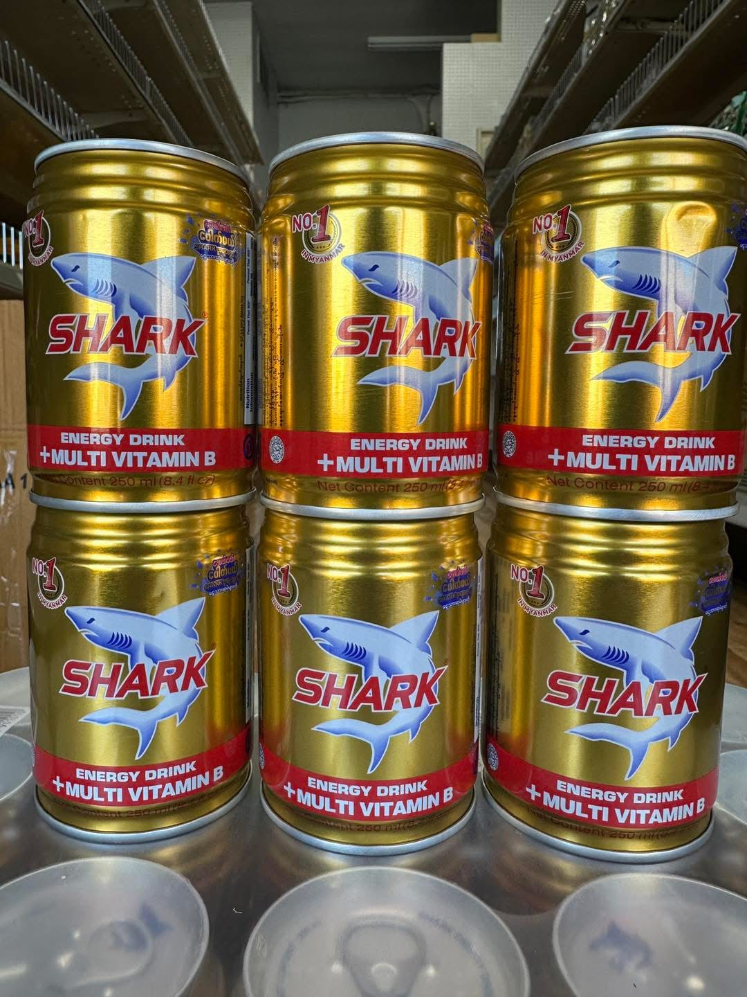 Shark Energy Drink (6 Cans)