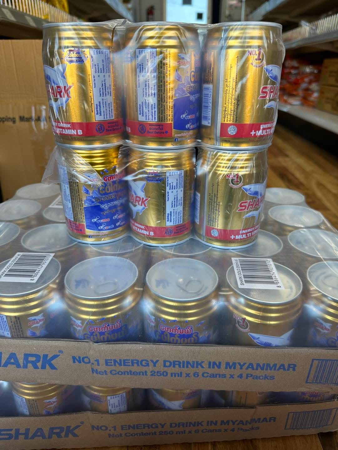 Shark Energy Drink (6 Cans)