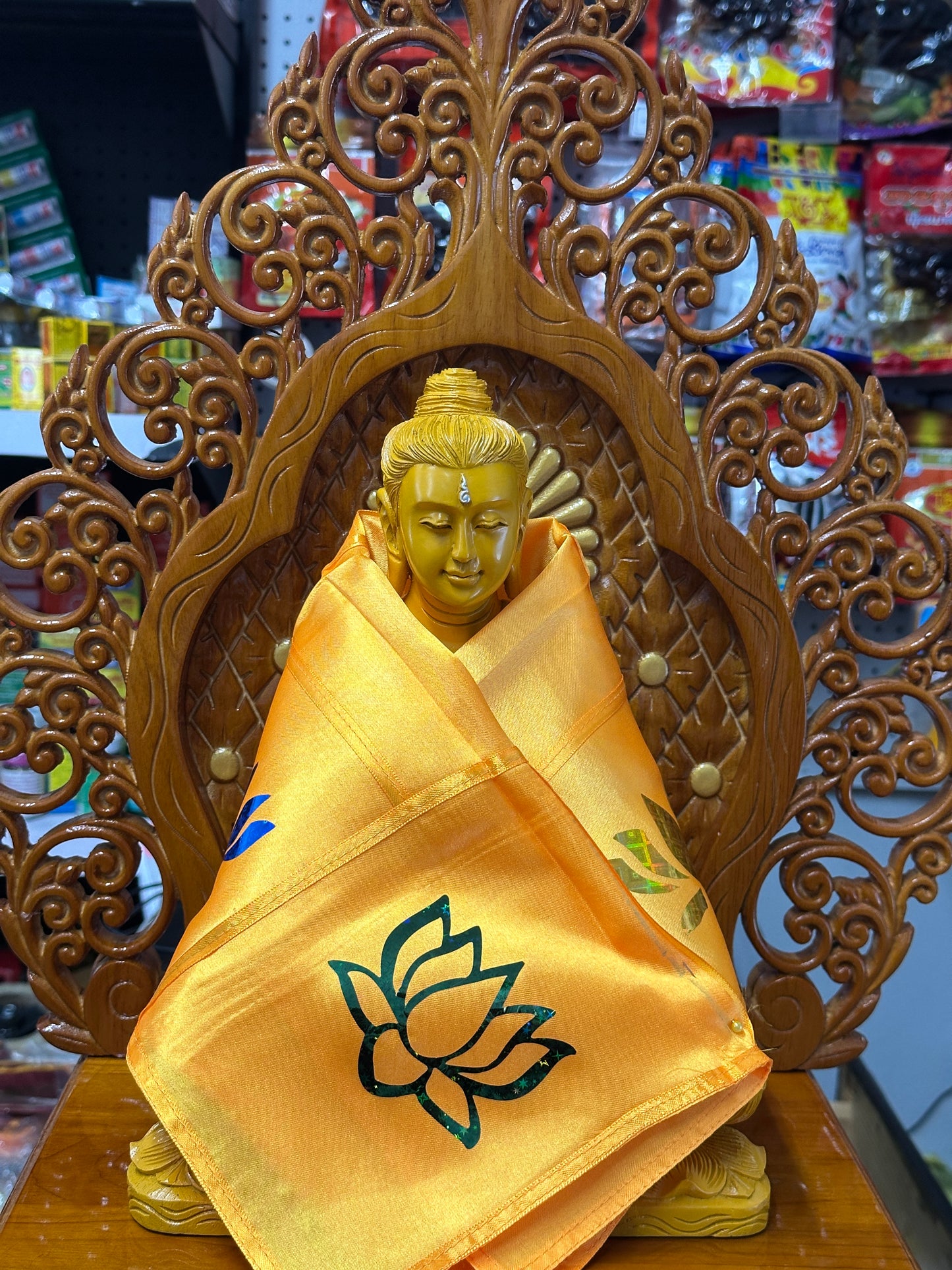 BD ဘုရား ကြာသင်္ကန်း (24”x12” ဆိုဒ်)