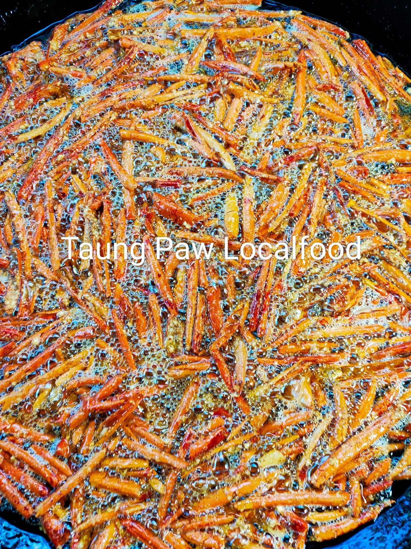 Taung Paw Localfood ငရုတ်သီးမြေပဲနှမ်းအစာသွပ် 160g