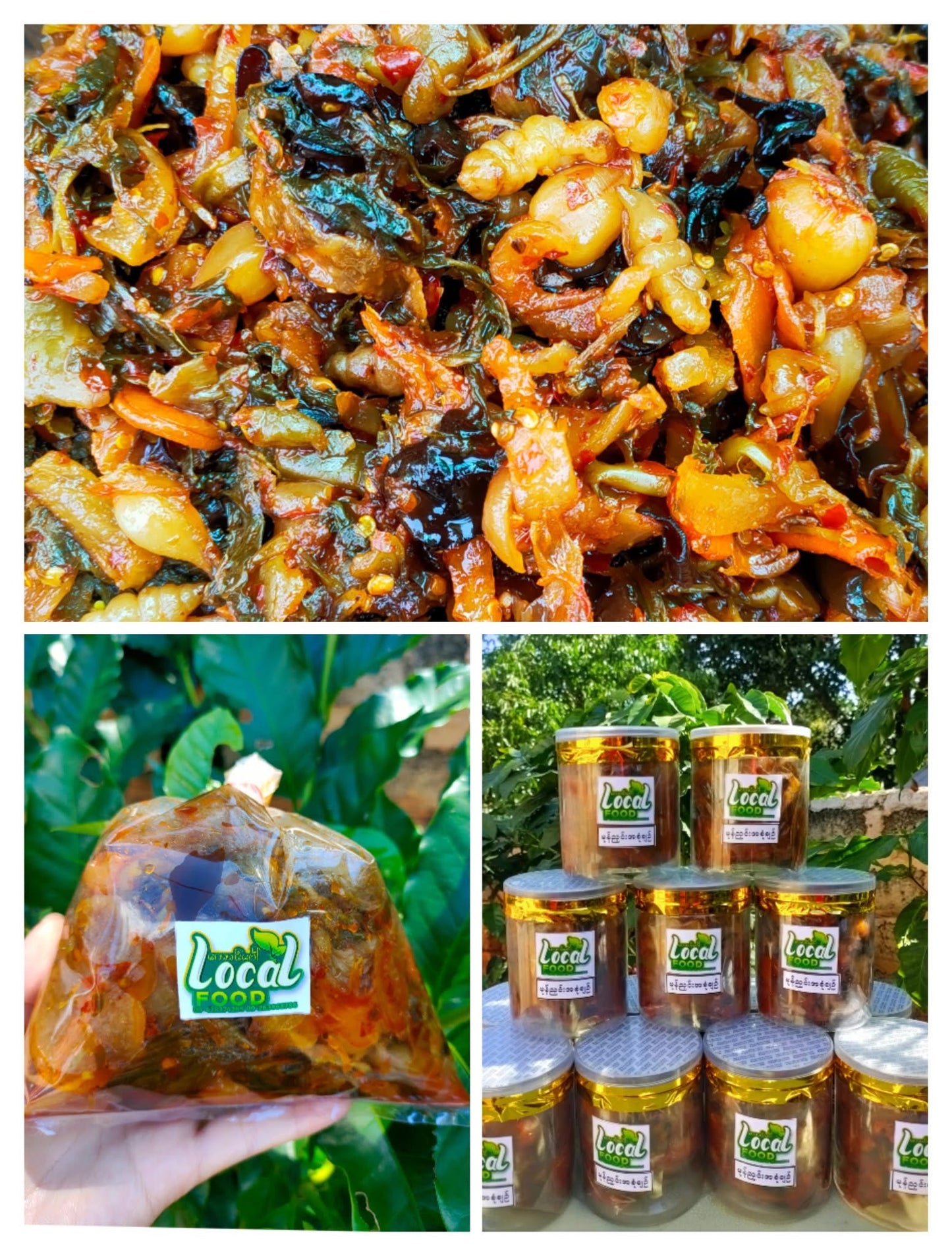 Taung Paw Localfood မုန်ညှင်းအစုံချဉ် 430g