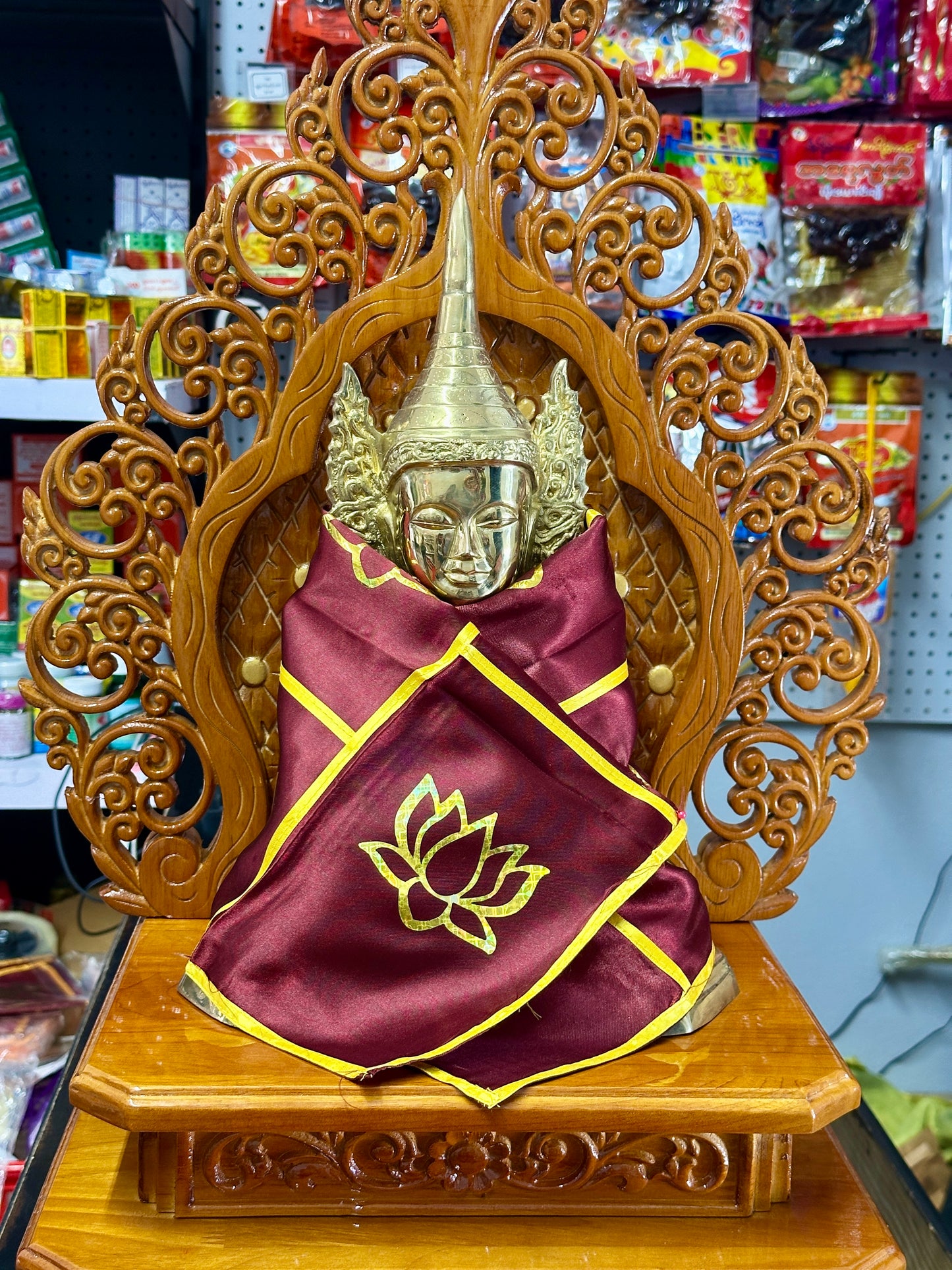BD ဘုရား ကြာသင်္ကန်း (24”x12” ဆိုဒ်)