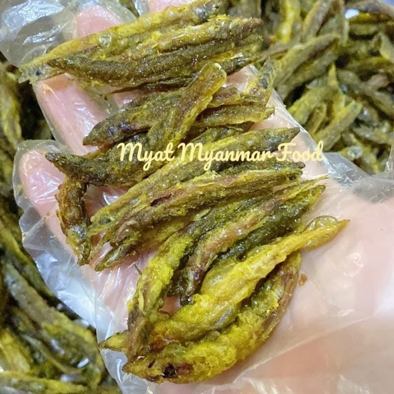 Myat ငါးသလဲထိုးကြော် 140g