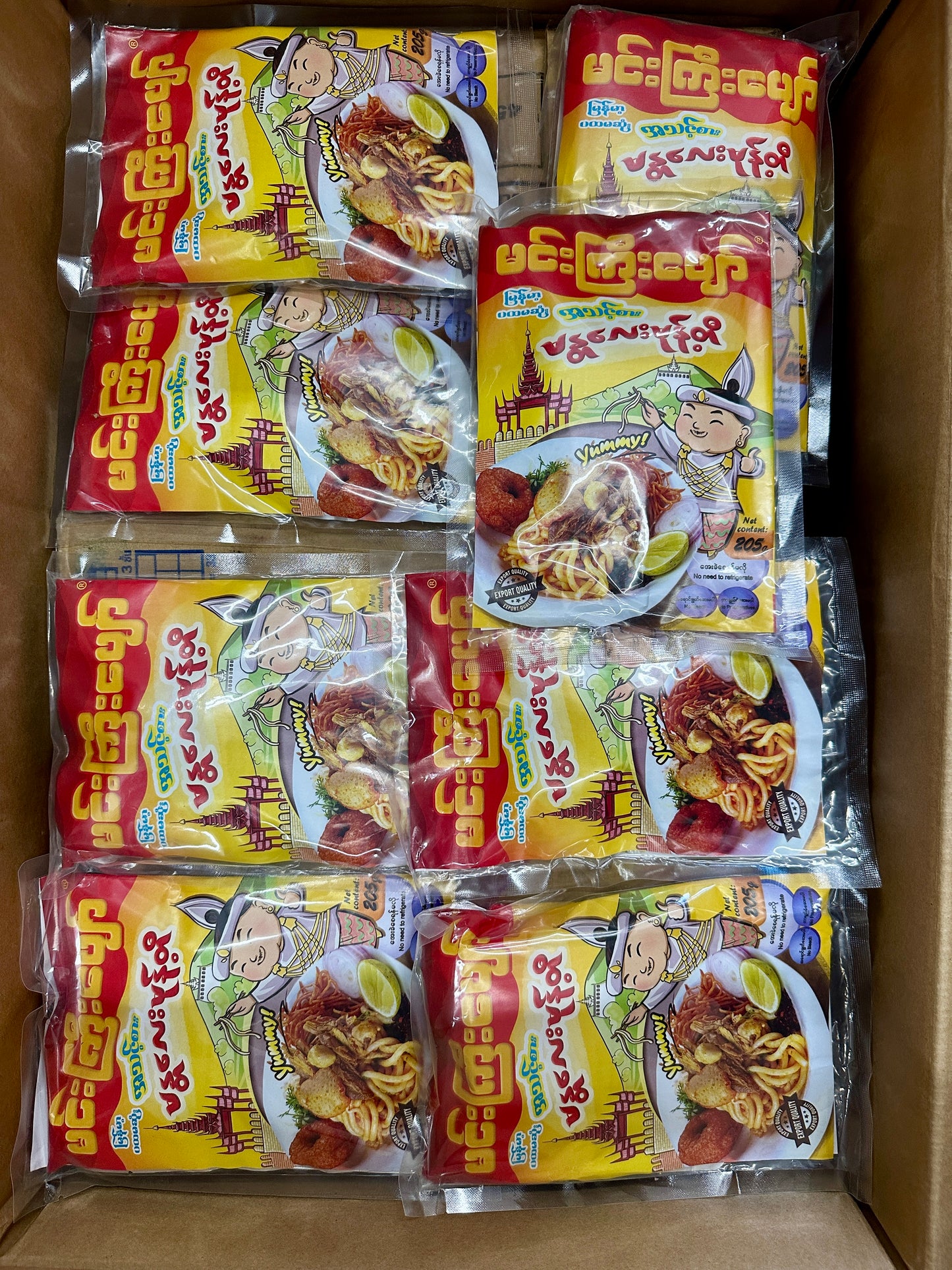 MGP မင်းကြီးပျော် မန္တလေး မုန့်တီ 205g