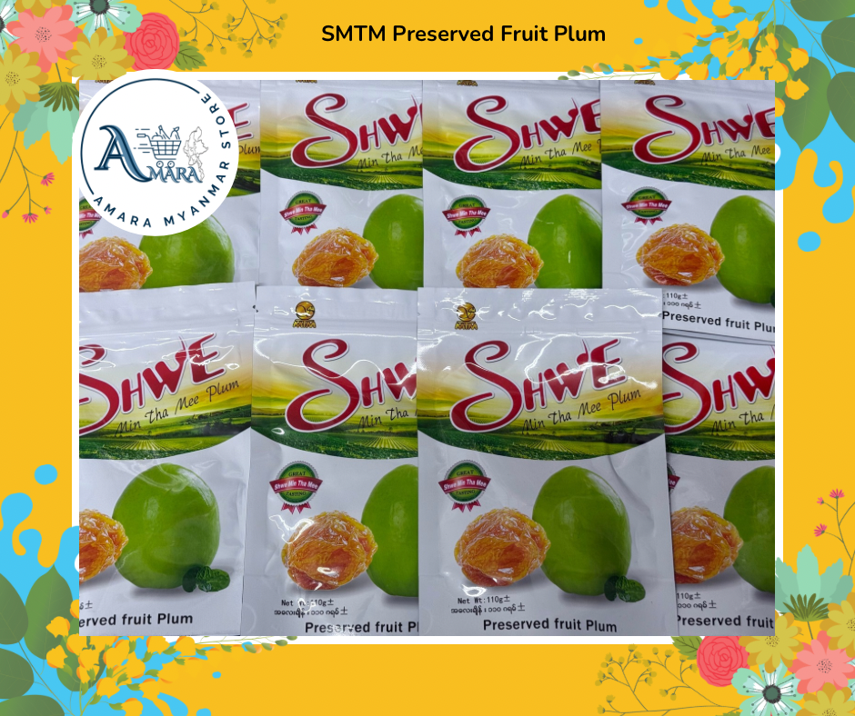 SMTM ရွှေမင်းသမီး ဇီးယို Preserved Fruit Plum
