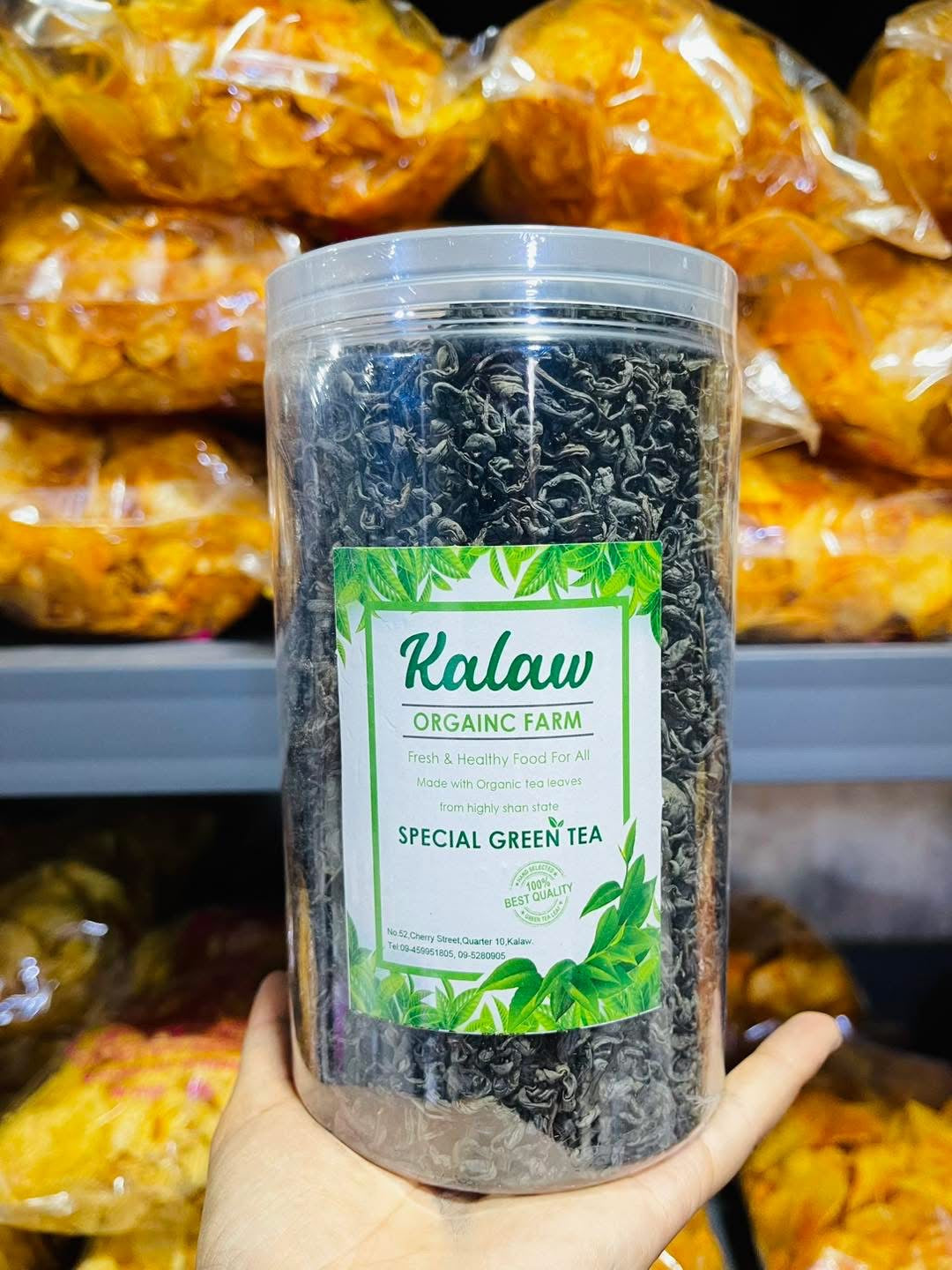 KOF Organic Green Tea grade A