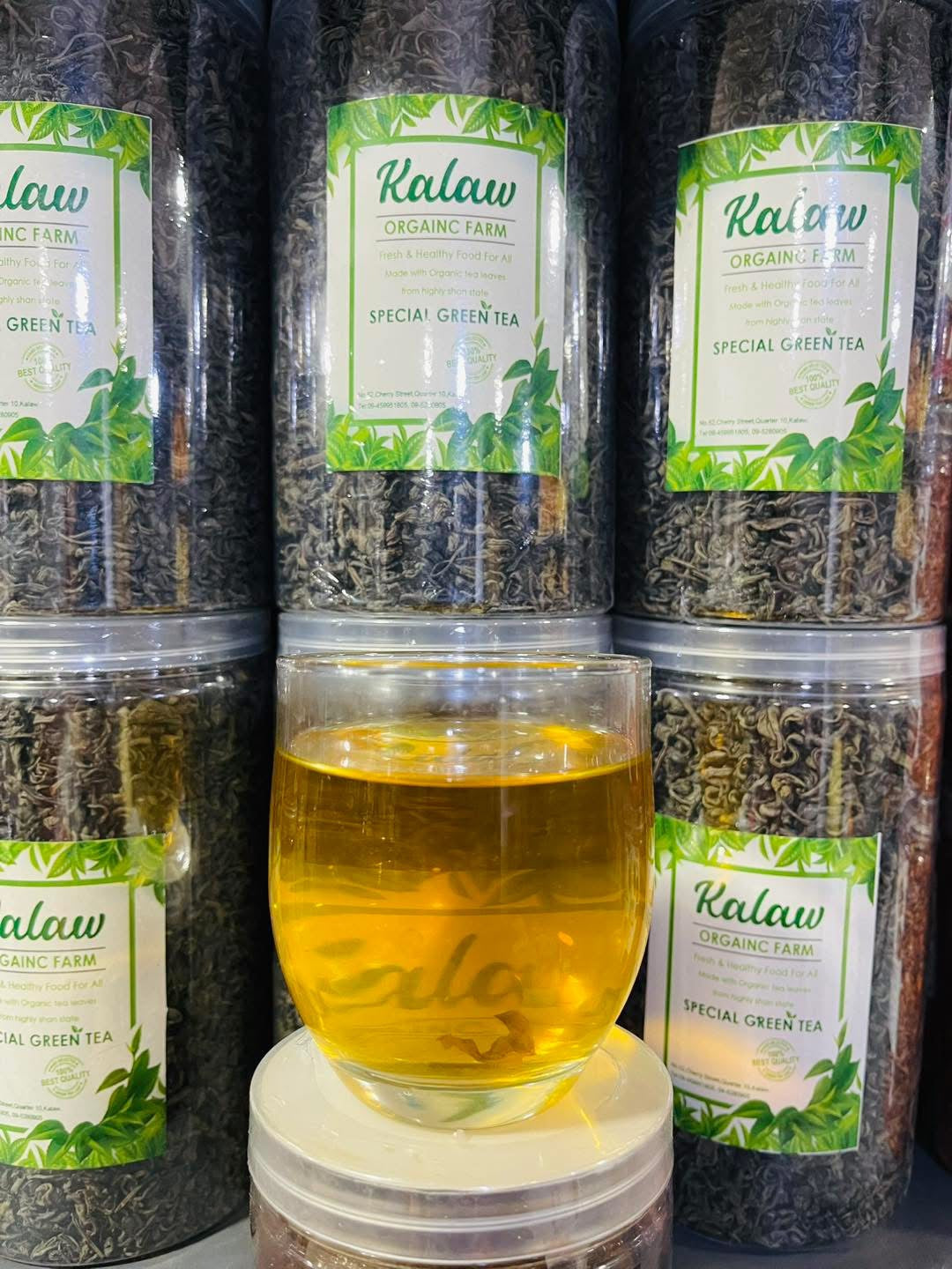 KOF Organic Green Tea grade A