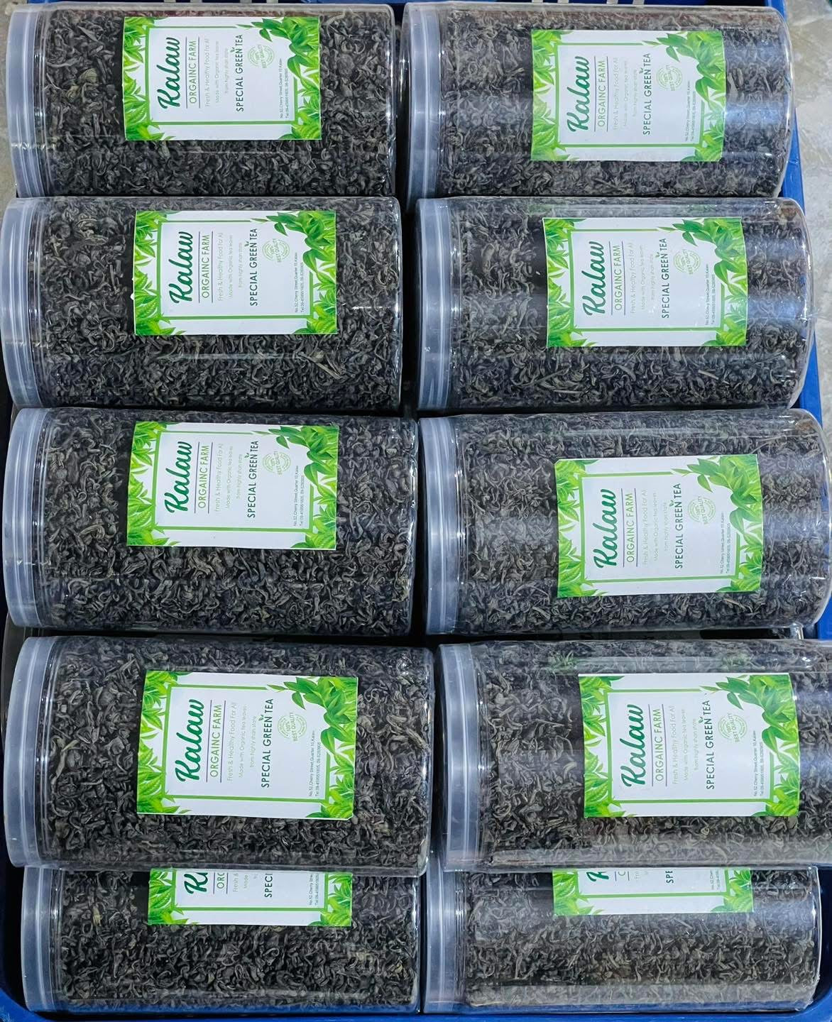 KOF Organic Green Tea grade A