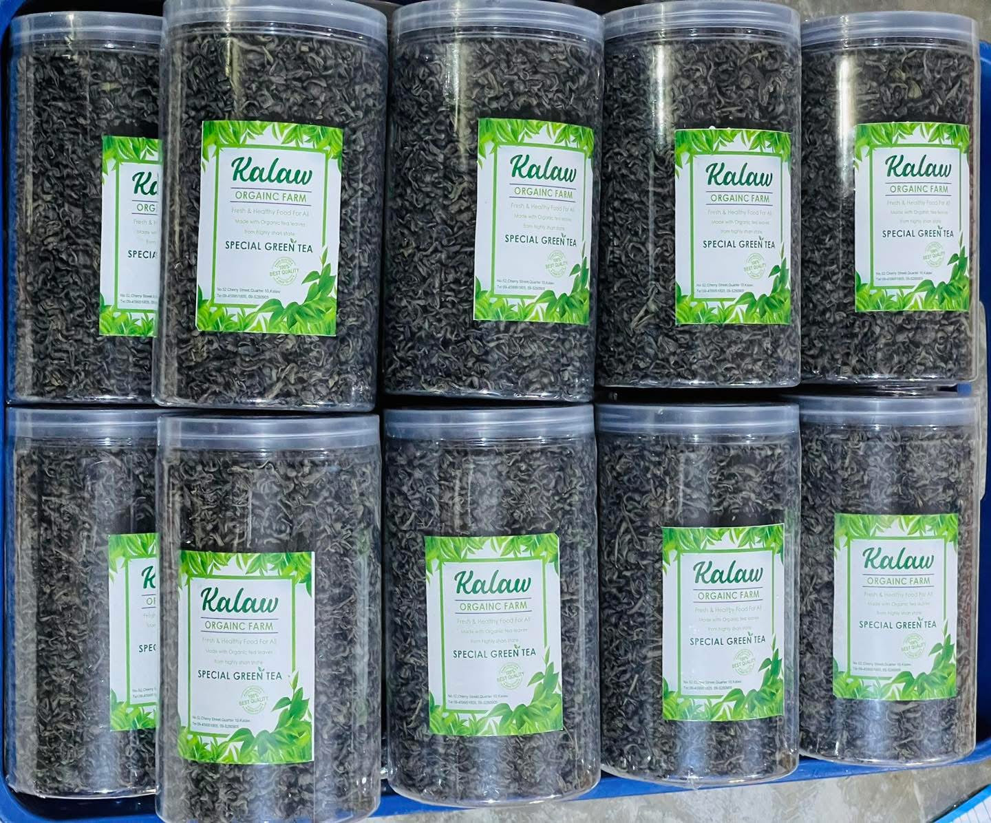 KOF Organic Green Tea grade A