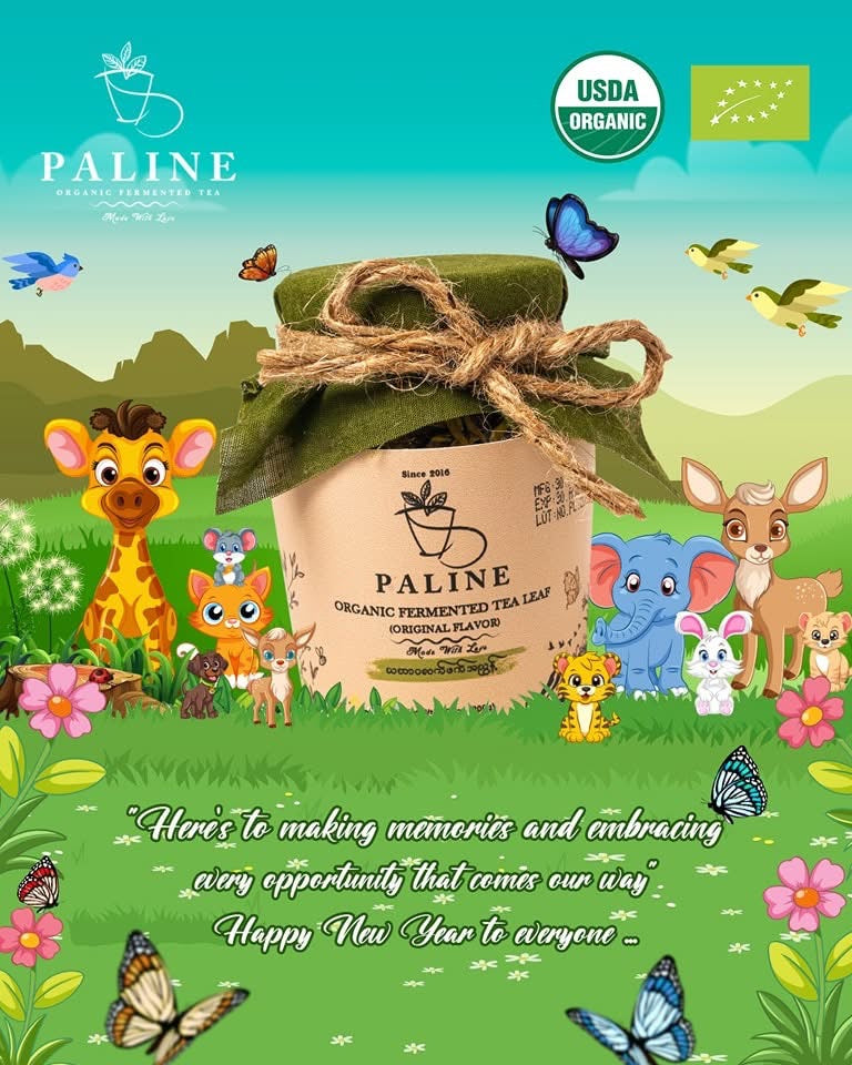 Paline သဘာဝလက်ဖက်အညွှန့်