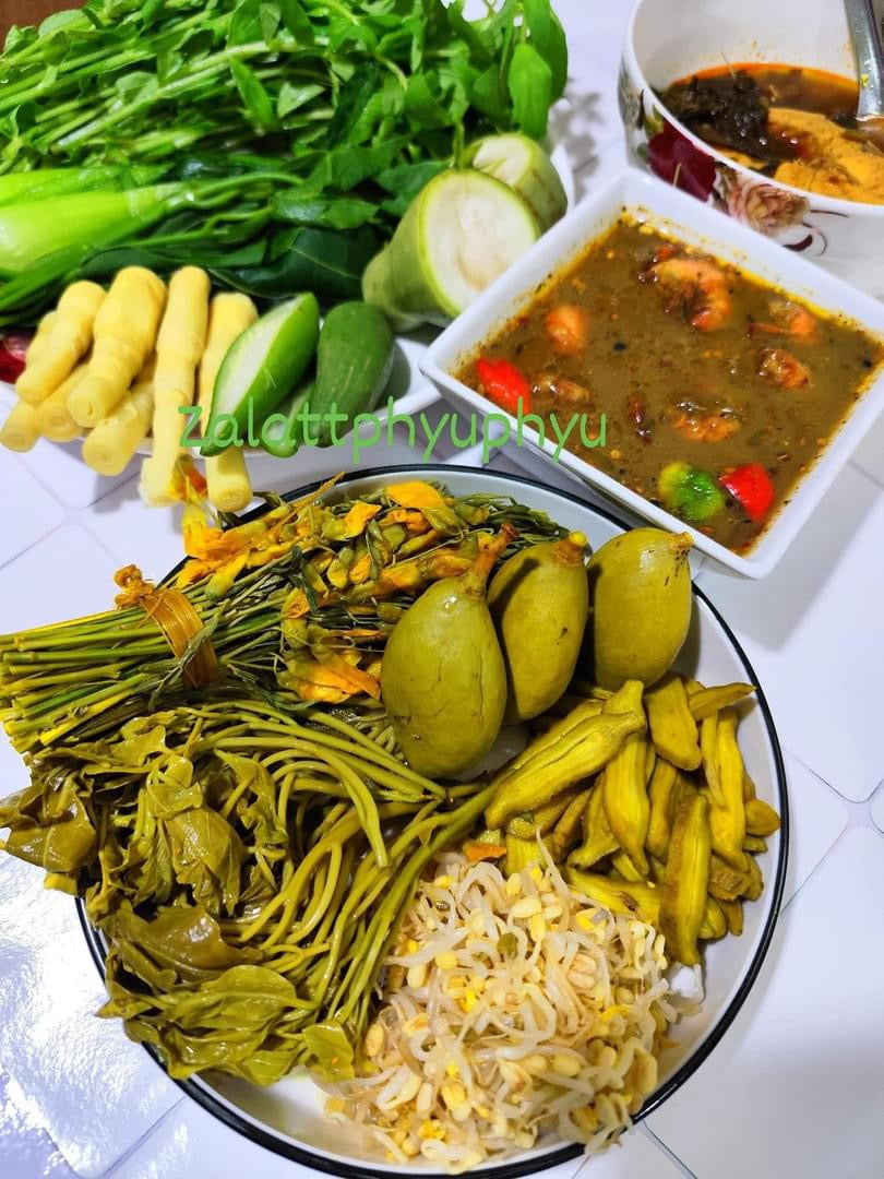 ZLPP ဇလပ်ဖြူဖြူ မြန်မာ့တို့စရာ အချဉ်စုံ (5 In 1 )