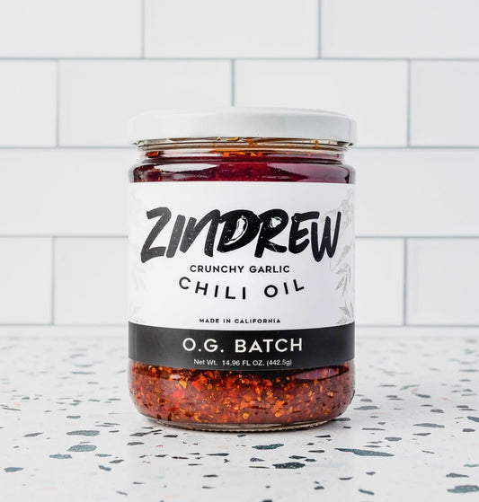 Zindrew Crunchy Garlic Chili Oil - OG
Batch 240g