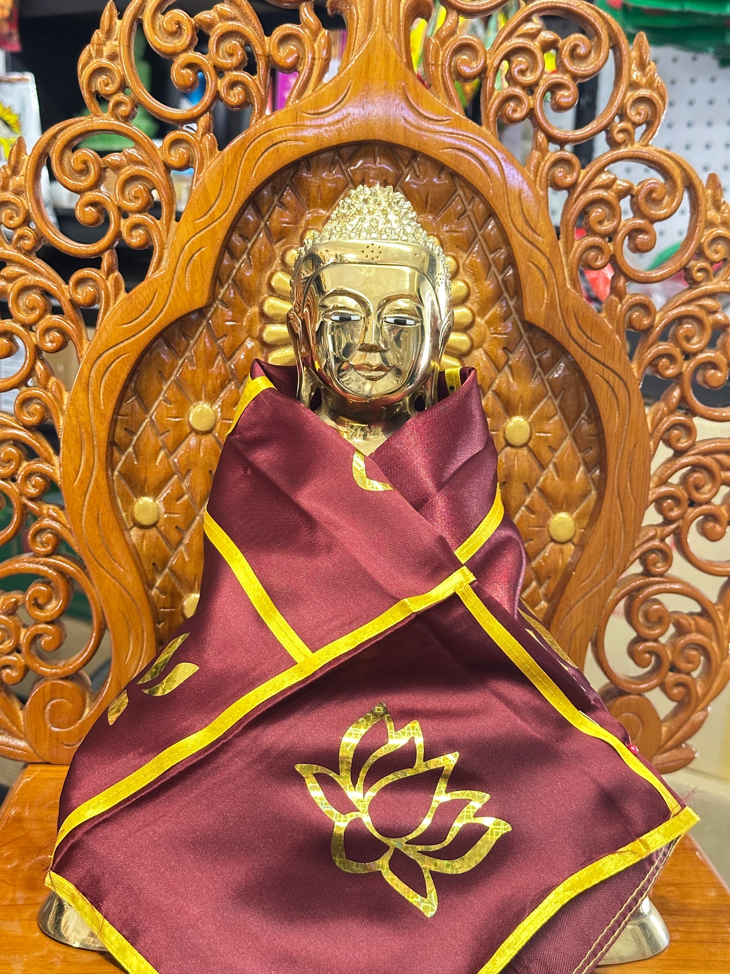 BD ဘုရား ကြာသင်္ကန်း (24”x12” ဆိုဒ်)