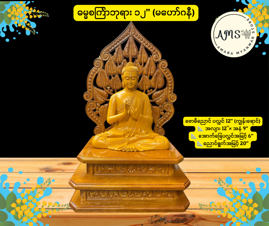 BD ဓမ္မစင်္ကြာဘုရား နှင့် ပလ္လင်