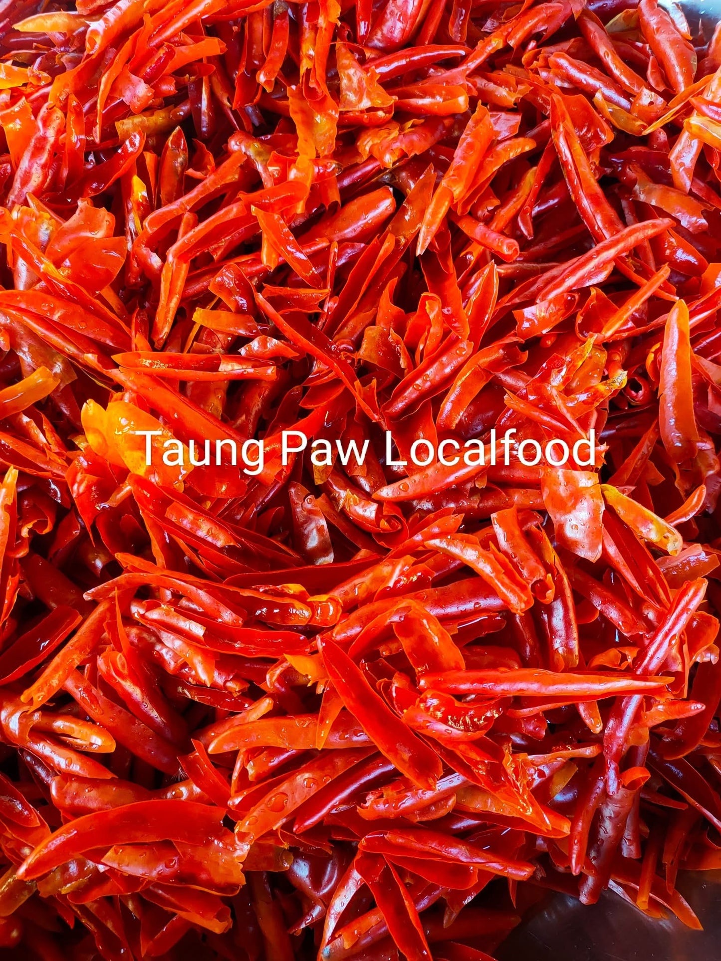 Taung Paw Localfood ငရုတ်သီးမြေပဲနှမ်းအစာသွပ် 160g
