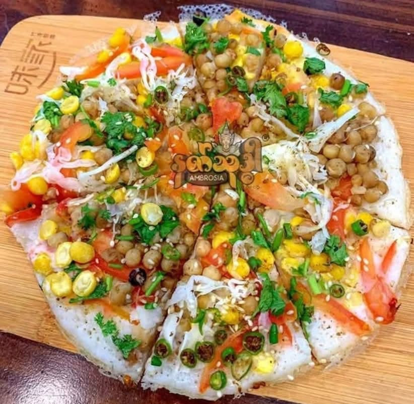 NTD လူချောကြီးမုန့် Burmese Rice Pancake
