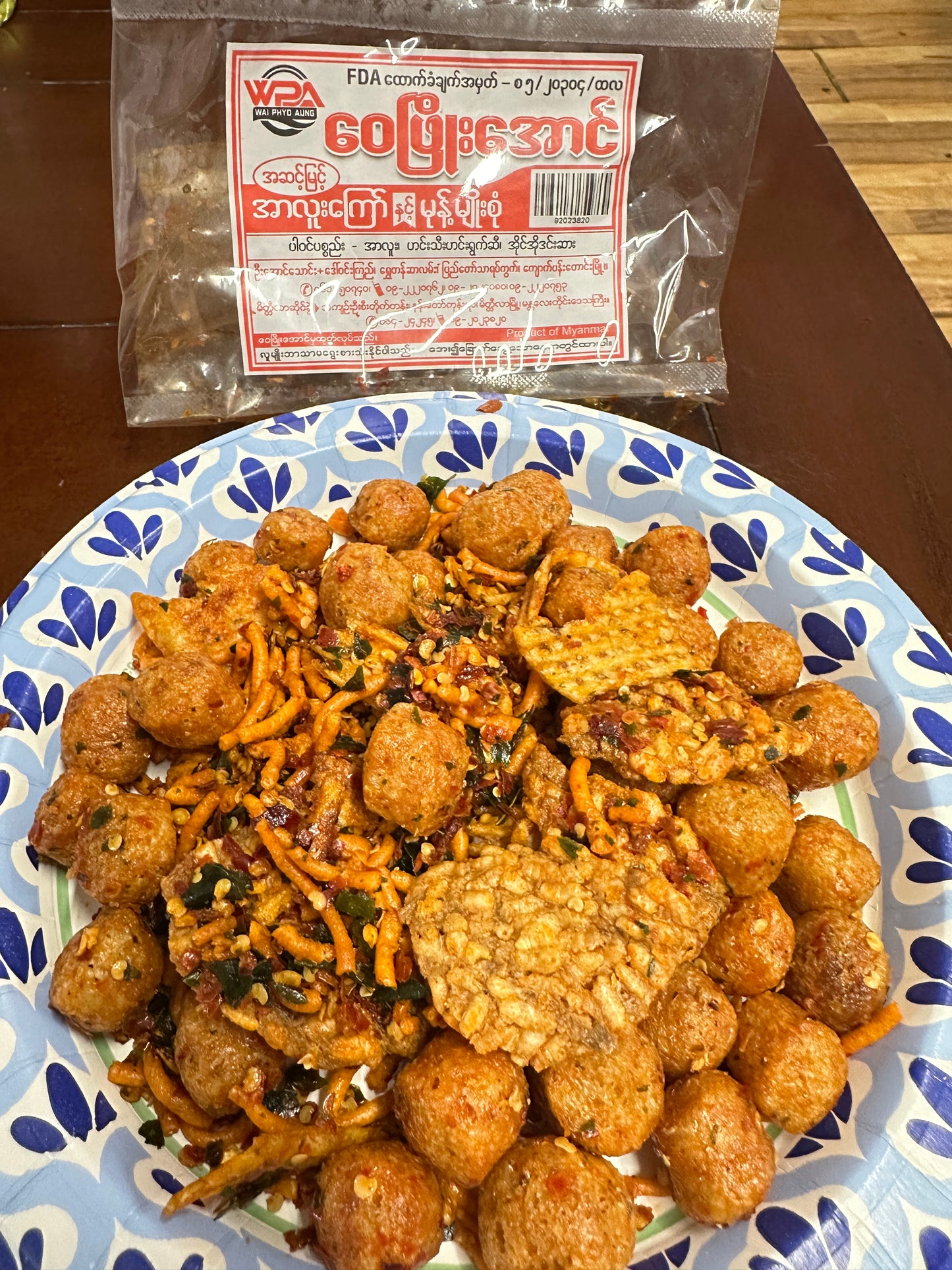 WPA ဝေဖြိုးအောင် အသားတု အစုံကြော် 120g