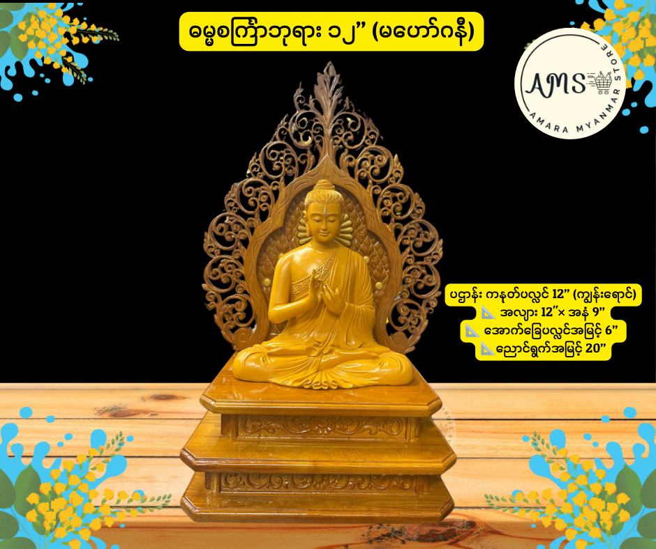 BD ဓမ္မစင်္ကြာဘုရား နှင့် ပလ္လင်