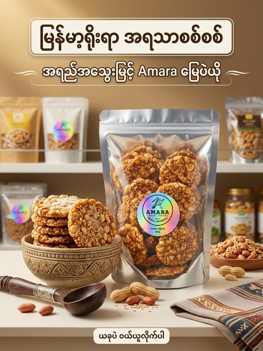 Amara မြေပဲယို 280g