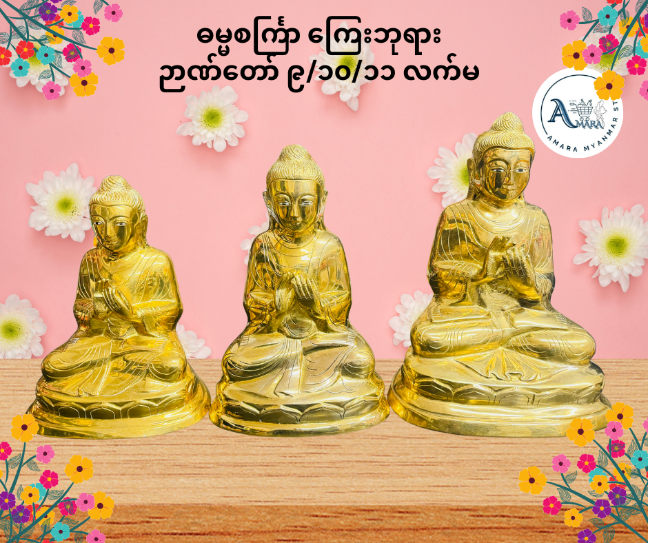 BD ဓမ္မစင်္ကြာကြေးဘုရား ဉာဏ်တော် ၁၀ လက်မ