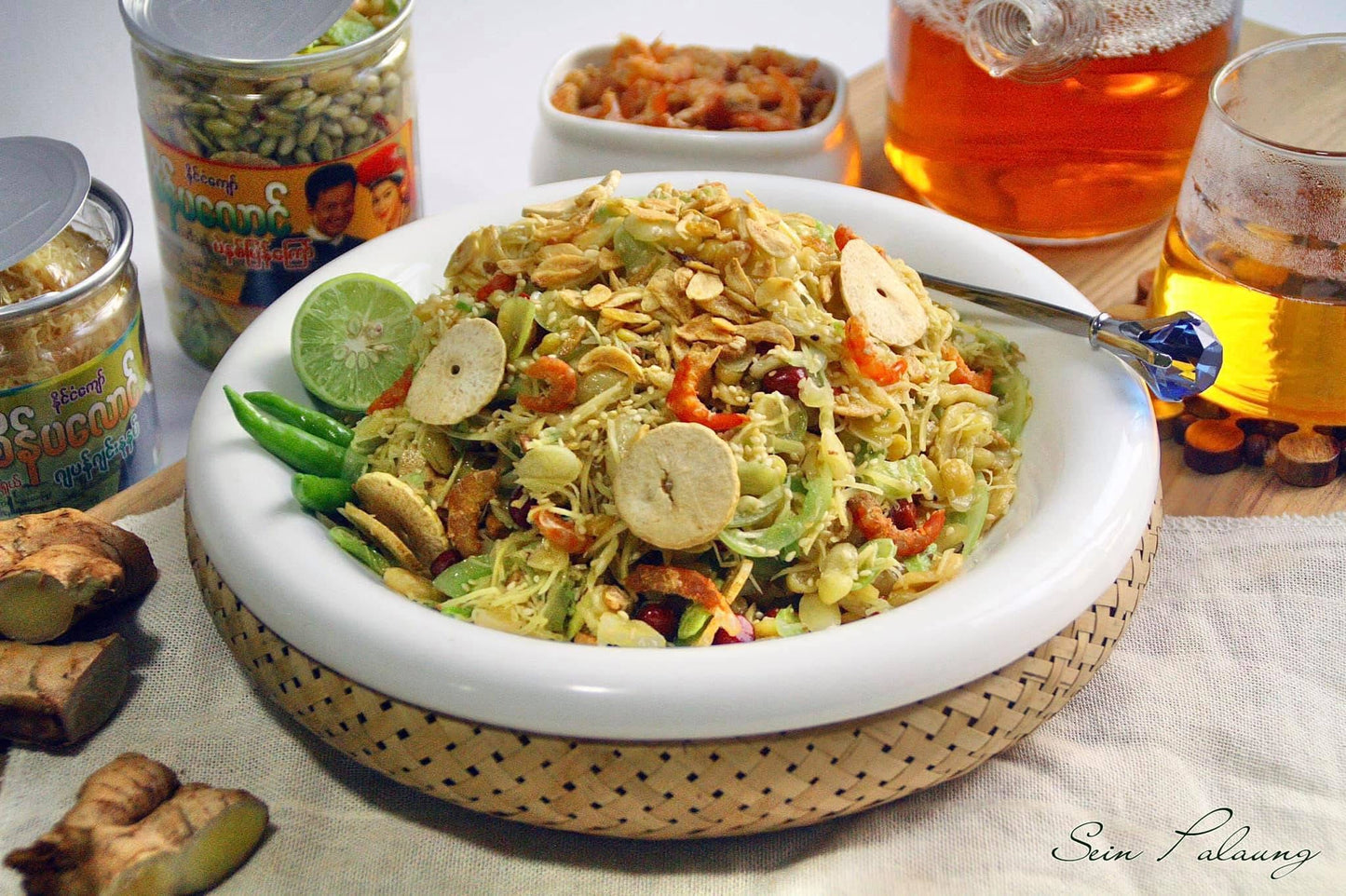 SPL စိန်ပလောင် ဂျပန်ဂျင်းနုနှပ် 160g