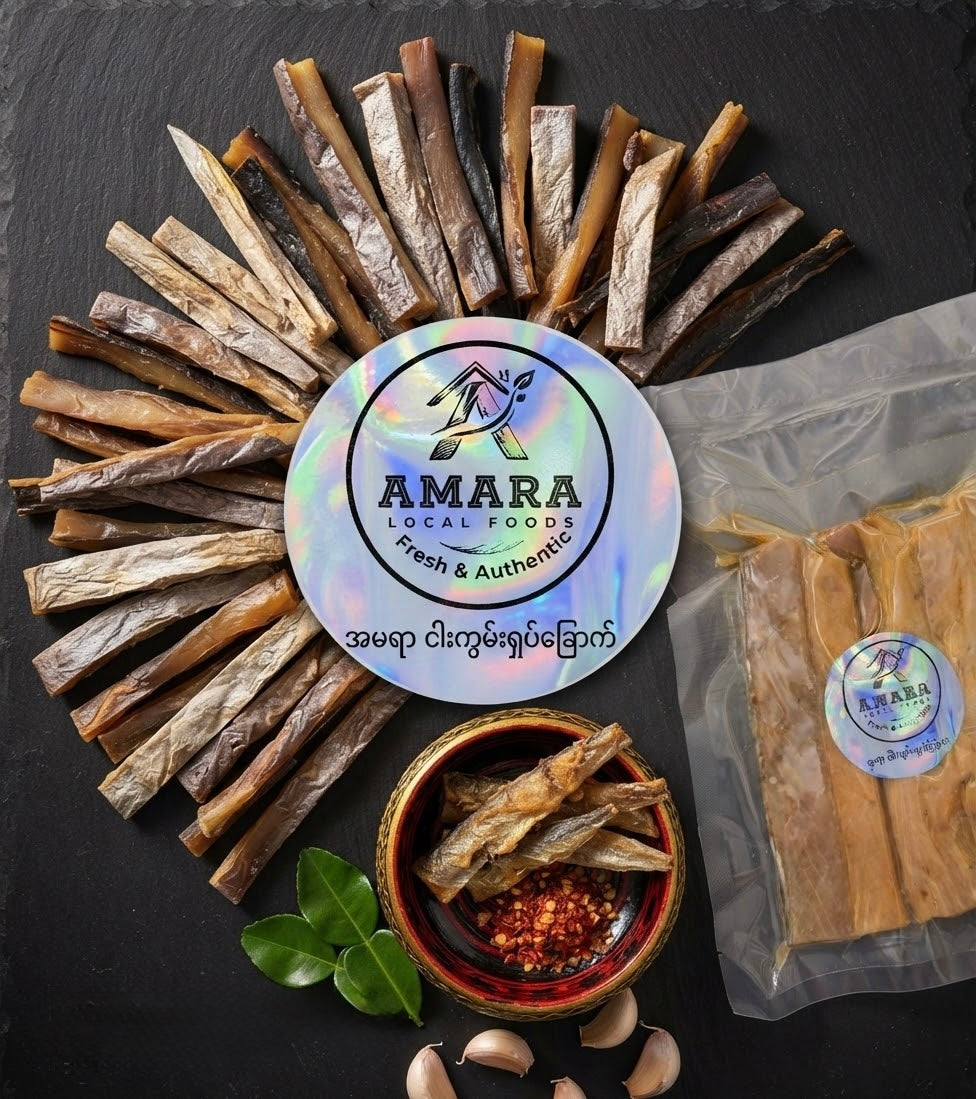 Amara ငါးကွမ်းရှပ်ခြောက် 160g