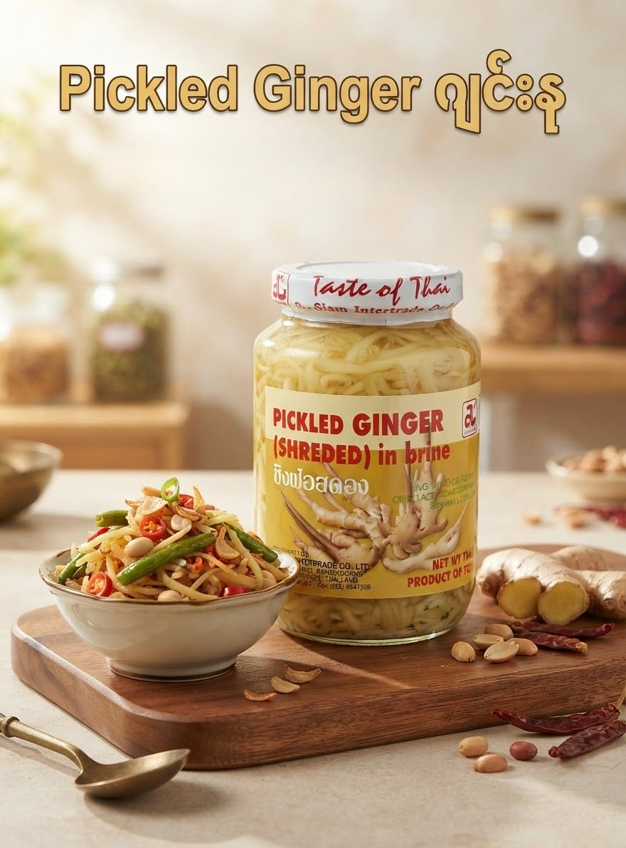 Pickled Ginger ဂျင်းနု 1LB