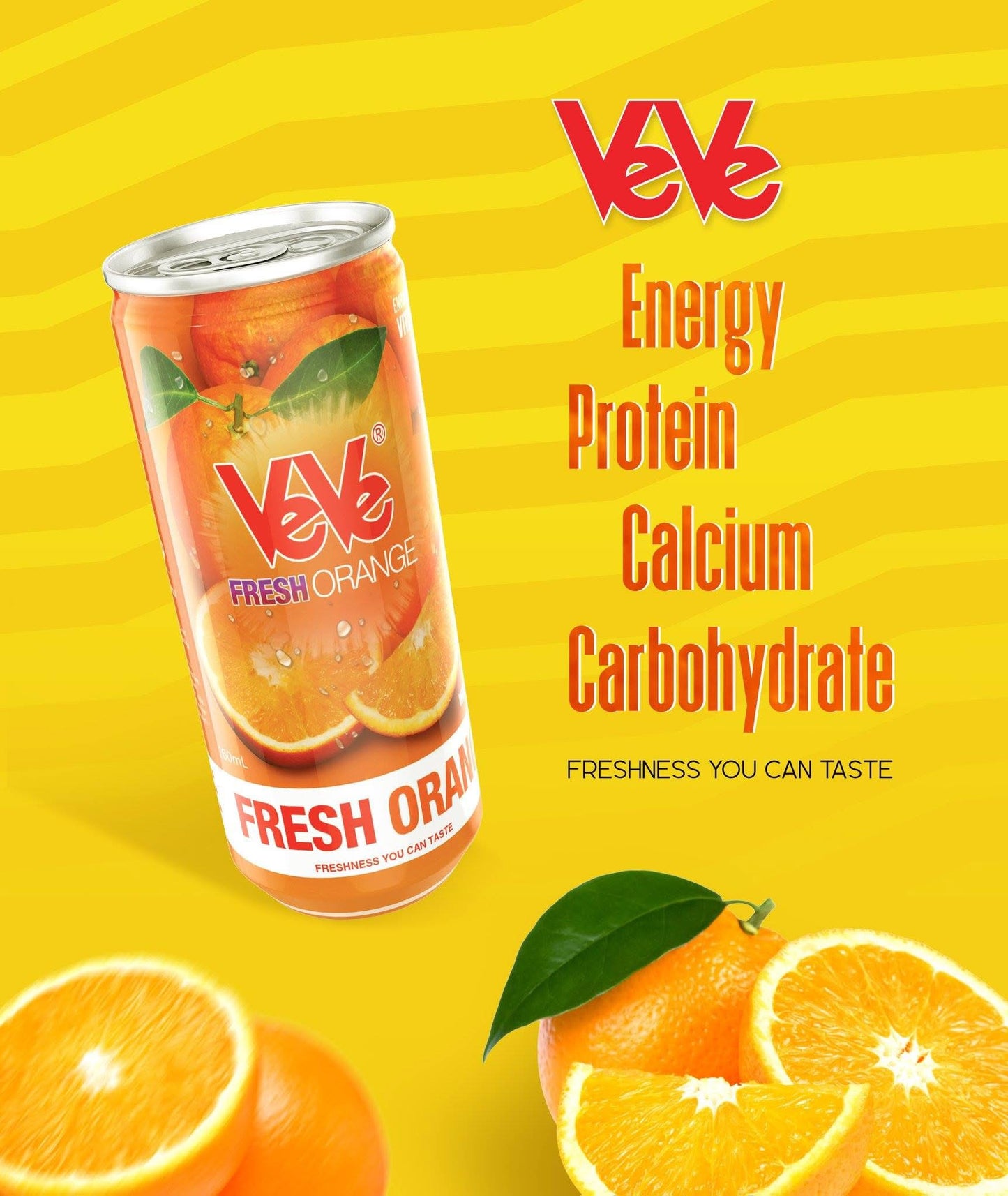 VeVe Fresh Orange (1 Can)