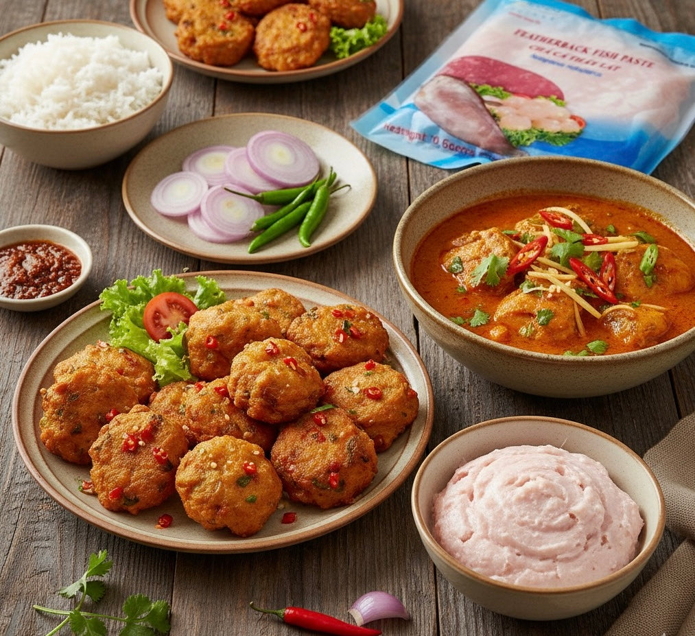 Featherback Fish Paste ငါးဖယ်ခြစ်