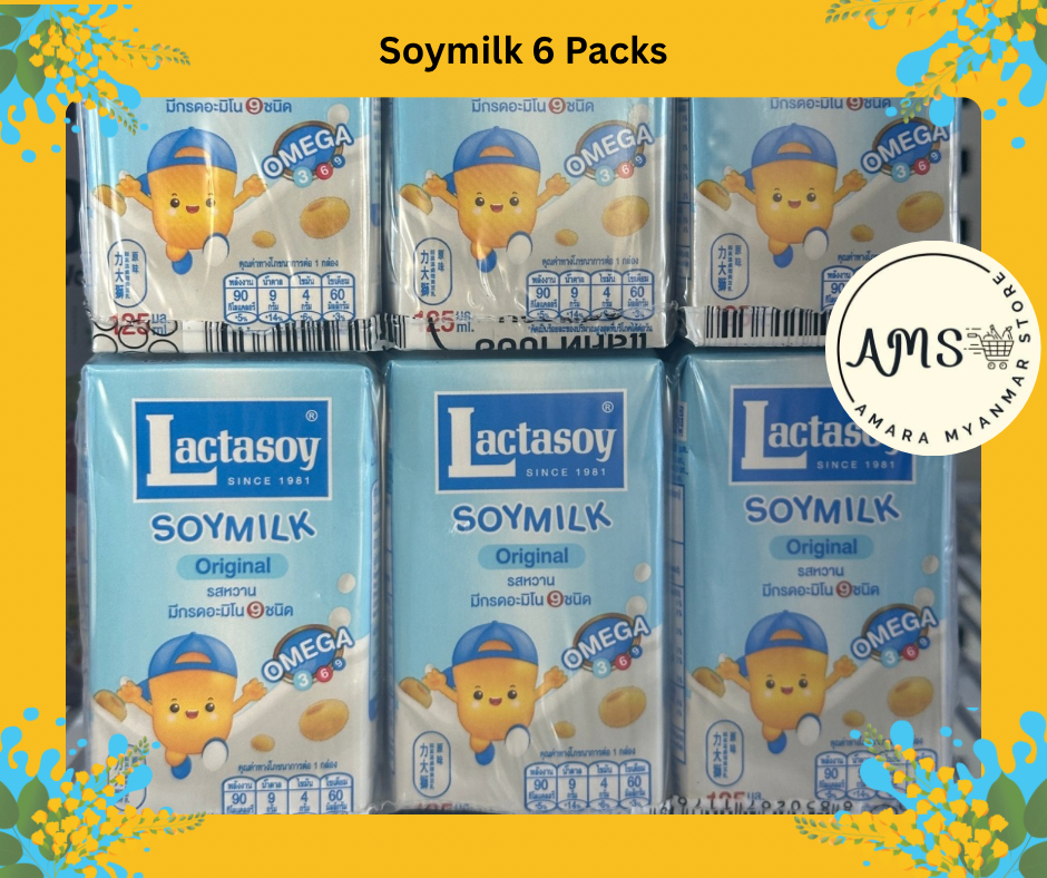 Lactasoy Soymilk 125ml (6 Packs)