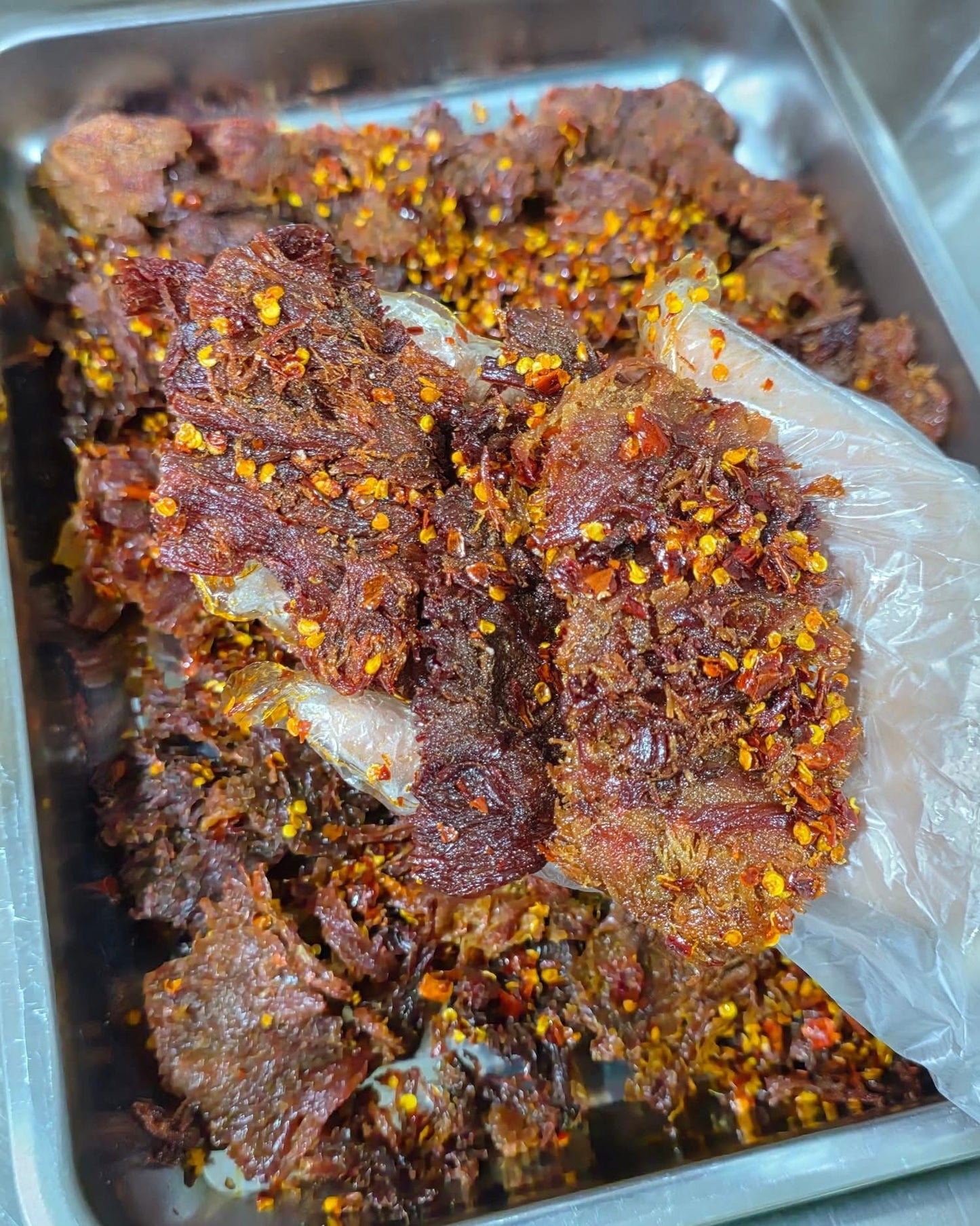 AMK အမေကြည် ဆိတ်သားခြောက်ကြော်100g