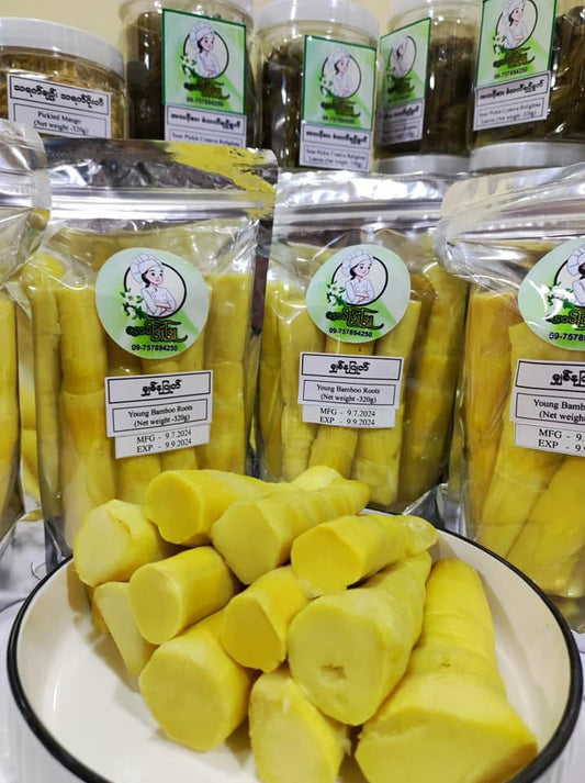 ZLPP ဇလပ်ဖြူဖြူ မျှစ်နုပြုတ် 320g