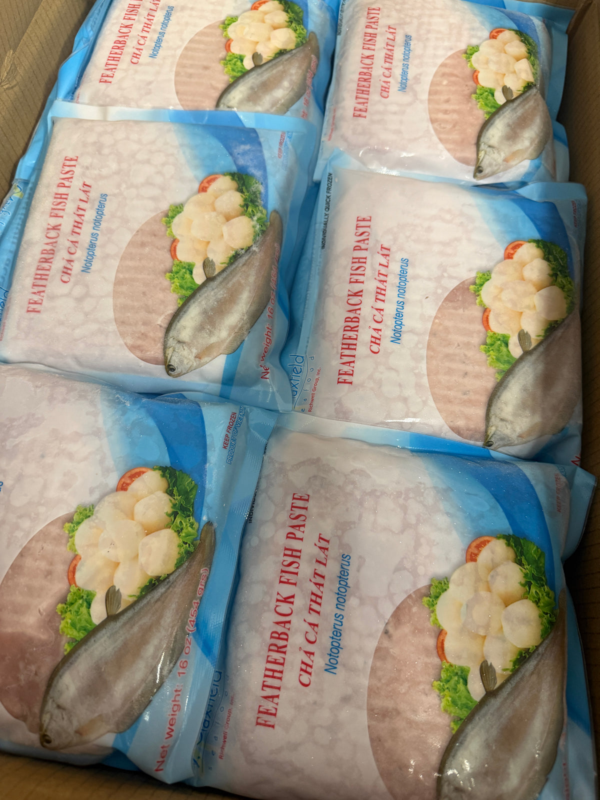 Featherback Fish Paste ငါးဖယ်ခြစ်