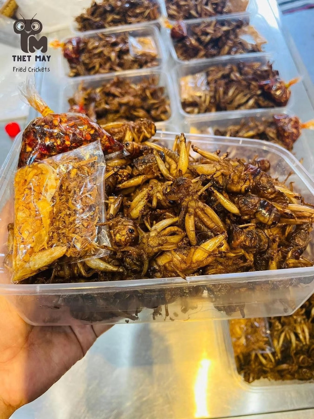 TM သက်မေ ပုရစ်ကြော် အကောင် ၁၀၀ (အထီးအမအရော ဥပါ)