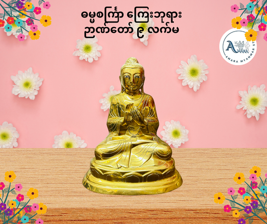 BD ဓမ္မစင်္ကြာကြေးဘုရား ဉာဏ်တော် ၉ လက်မ