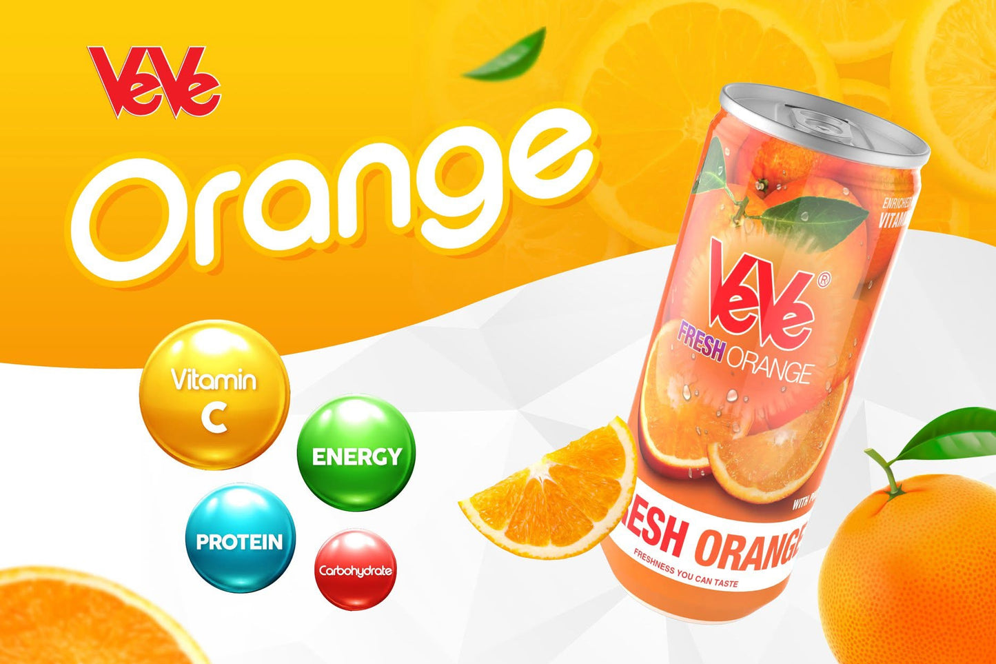 VeVe Fresh Orange (1 Can)