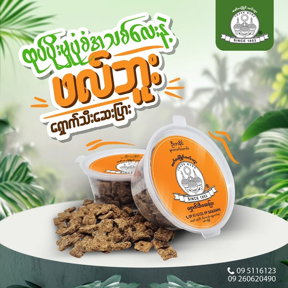 MLM မော်လမြိုင် ဖလ်ဘူး ရှောက်သီးဆေးပြား
