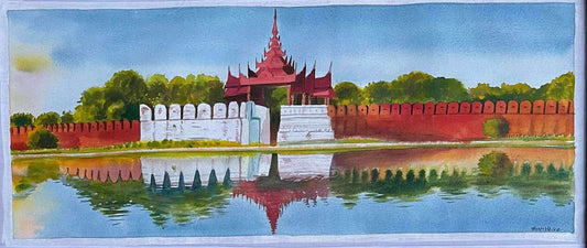 သဲပန်းချီကား (ဘောင်မပါ)