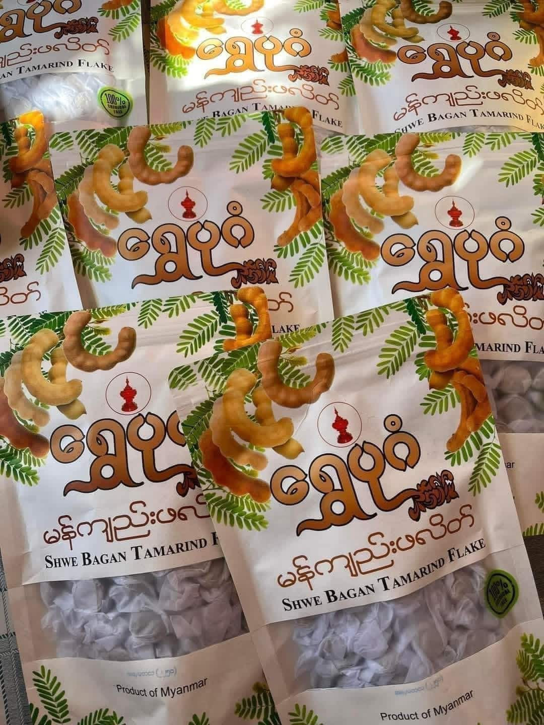 SB ရွှေပုဂံ မန်ကျည်းဖလိတ် 130g