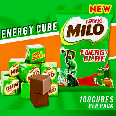 Milo Energy Cube (100 Cubes) 300g