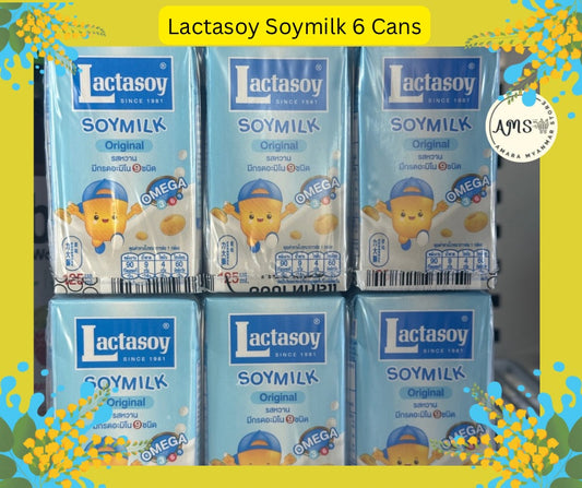 Lactasoy Soymilk 6 Cans