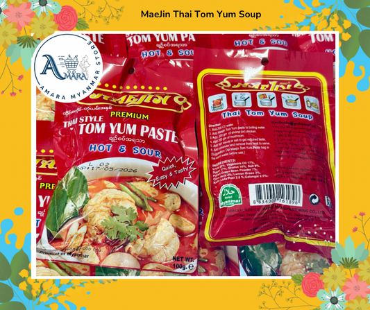 MaeJin Thai Tom Yum Sauce 100g