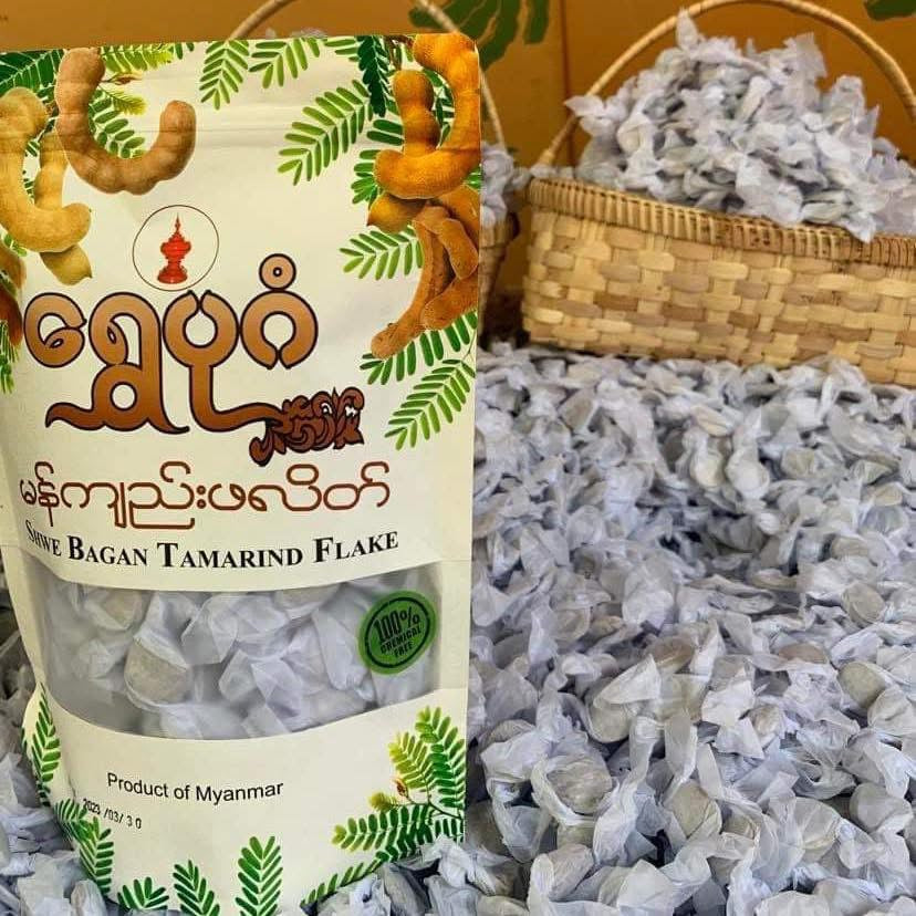 SB ရွှေပုဂံ မန်ကျည်းဖလိတ် 130g