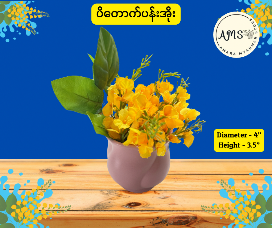 Thingyan သင်္ကြန် ပိတောက်ပန်းအိုး