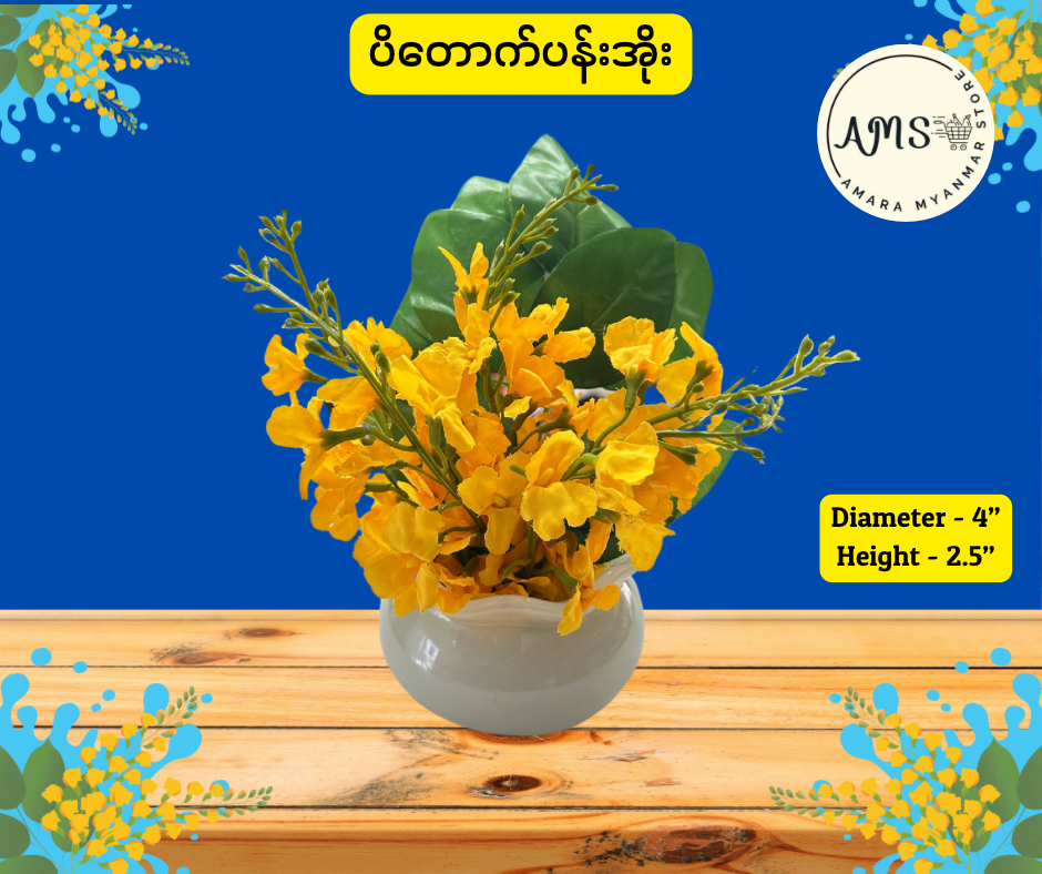 Thingyan သင်္ကြန် ပိတောက်ပန်းအိုး