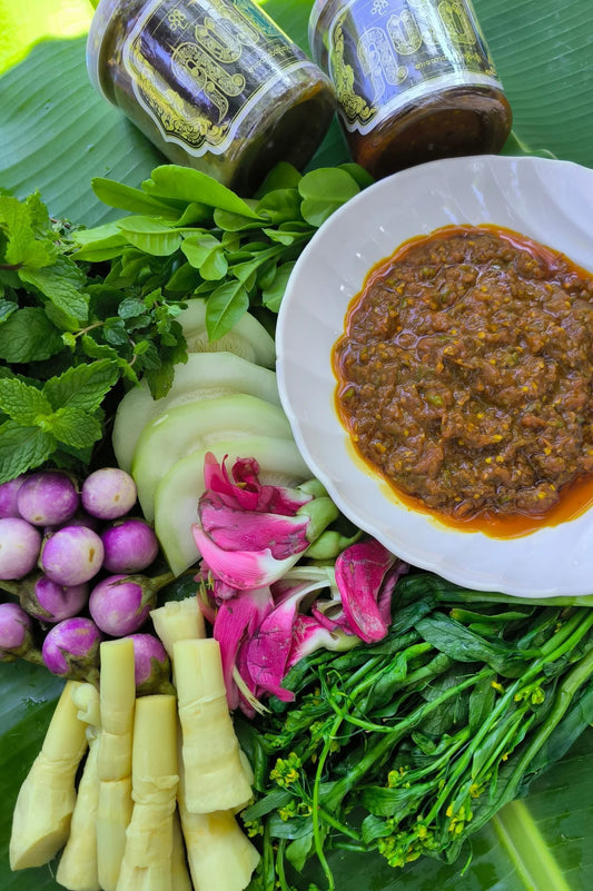 SB ဘိုဂီ ရှယ်ဘဲ ခရမ်းချဉ်သီးငပိချက်